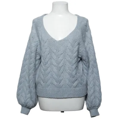 Trui (Blauw) van Abercrombie & Fitch Acryl, Katoen, Nylon, Viscose