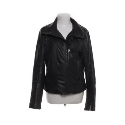 Leren jack (Zwart) van ESPRIT Leer