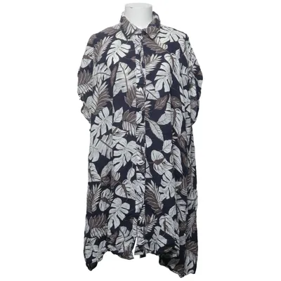 Robe chemise (Bleu, Blanc, Marron) de Glamorous Curve Coton
