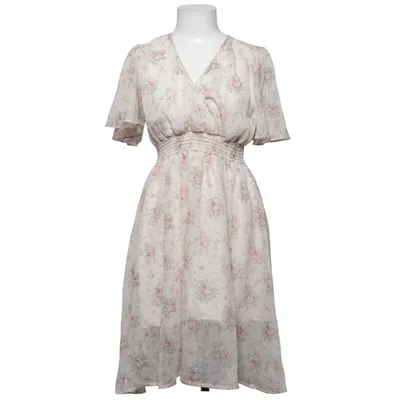 Jurk (Beige, Meerkleurig) van In April 1986 Polyester, Viscose