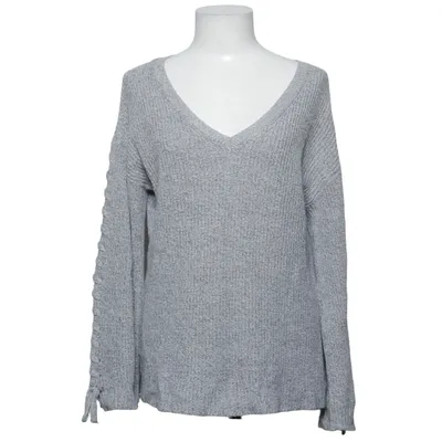 Strickpullover (Grau) von American Eagle Outfitters Acryl, Baumwolle, Nylon, Wolle