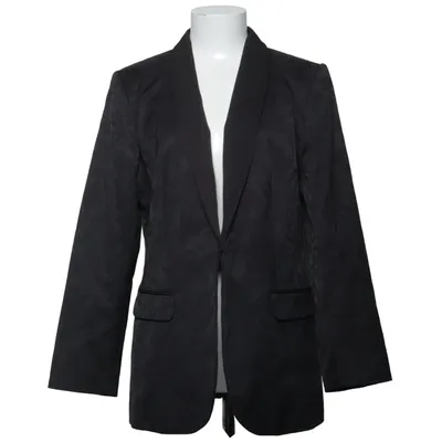 Blazer (Black) from KappAhl Cotton, Elastane, Polyester