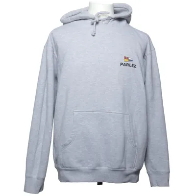 Sweat à capuche (Gris) de Parlez Coton, Polyester