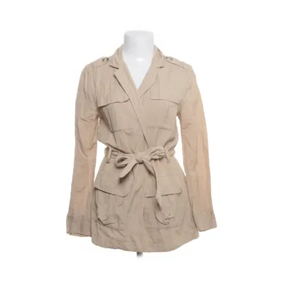 Jacka (Beige) från Gina Tricot Bomull, Linne, Polyester