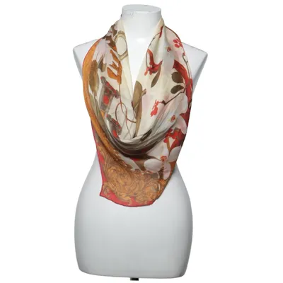 Neckerchief (Brown, Red, Multicolored) from Gianfranco Ferré Silk
