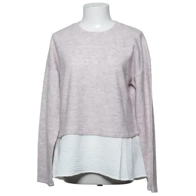 Trui (Roze, Wit) van Suzy Shier Elastaan, Polyester, Viscose