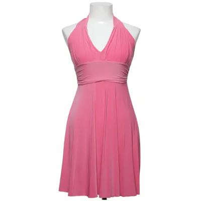 Halterneck-kjole (Pink) fra Sisters Point Elastan, Polyester