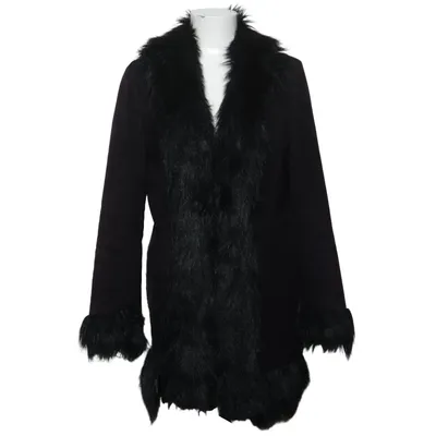Shearlingjacka (Svart) från For Women