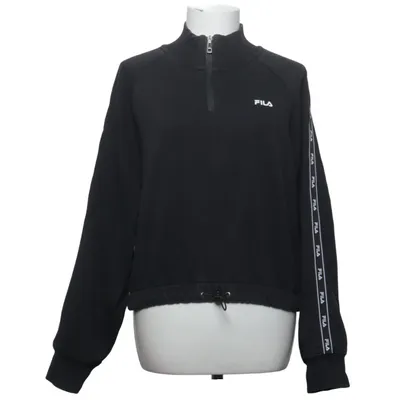 Sweatshirt (Zwart) van Fila x Weekday Katoen, Polyester