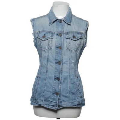Gilet en jean (Bleu) de Please Coton