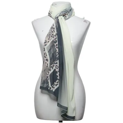 Shawl (Yellow, Gray, Multicolored) from Thanabat