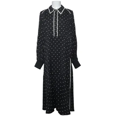 Maxi jurk (Zwart, Wit) van ME+EM Viscose