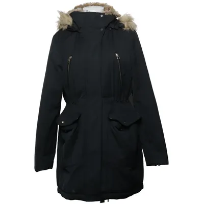 Parka (Zwart) van Zara Trafaluc Outerwear Collection Acryl, Polyester