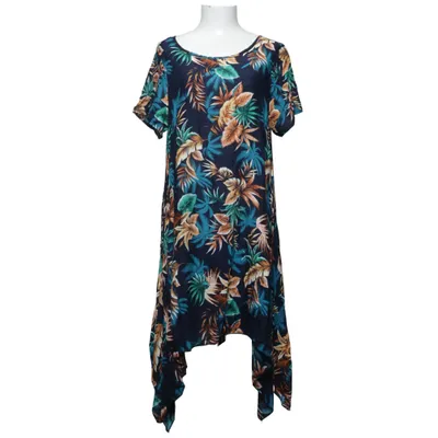 Dress (Blue, Multicolored) from C'FLO