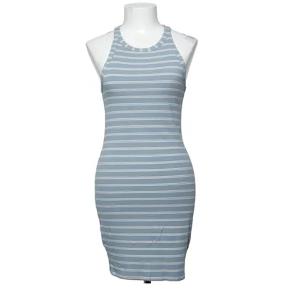 Klänning (Blå, Vit) från Supré Elastan, Viskos