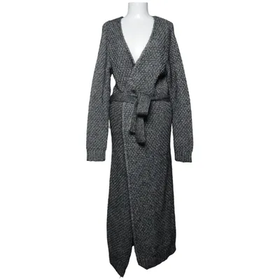Cardigan (Gris) de Drykorn for Beautiful People Laine d'alpaga, Coton, Laine de mouton