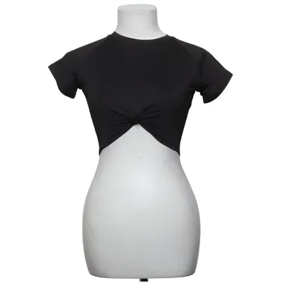 Crop top (Zwart) van Oh Polly Swim