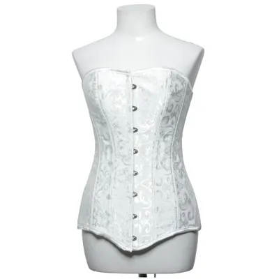 Corset (White) from Charmian Elastane, Polyester