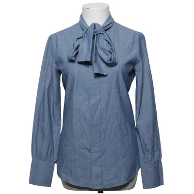 Schluppenbluse (Blau) von Crocker Denims Artisan Baumwolle