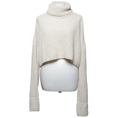 Polotröja (Beige) från Chiquelle Akryl, Ull