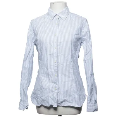 Shirt (Blue, White) from J. Harvest & Frost Cotton