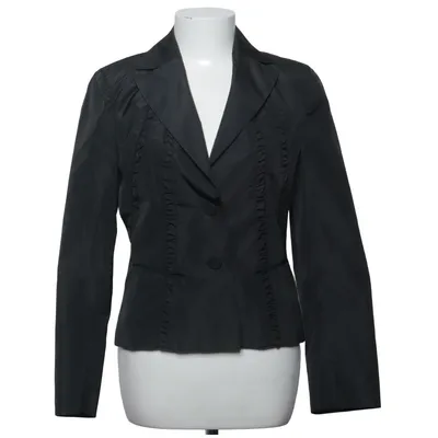 Blazer (Noir) de Laurèl Polyester, Soie