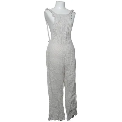Jumpsuit (Beige, White) from Piazza Del Tempio Linen