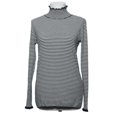 Pul à col roulé (Noir, Blanc) de Rue de Femme Acrylique, Élasthane, Polyamide, Viscose