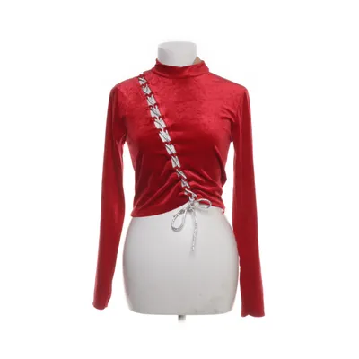 Top (Rood) van Soya Katoen, Elastaan, Polyester