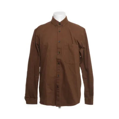 Button down shirt (Brown) from Zara Cotton