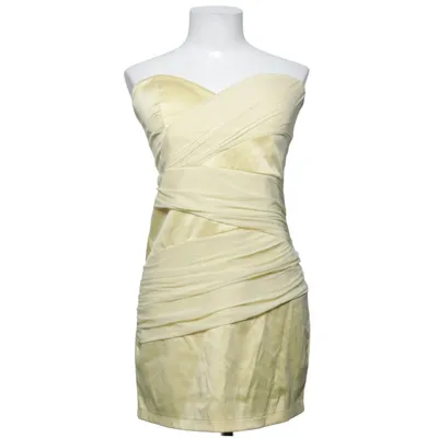 Cocktailjurk (Geel) van Three Little Words Katoen, Elastaan, Polyester
