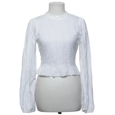 Bluse (Hvid) fra Divided by H&M Bomuld