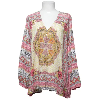 Bluse (Pink, Gelb, Mehrfarbig) von Fira Modal