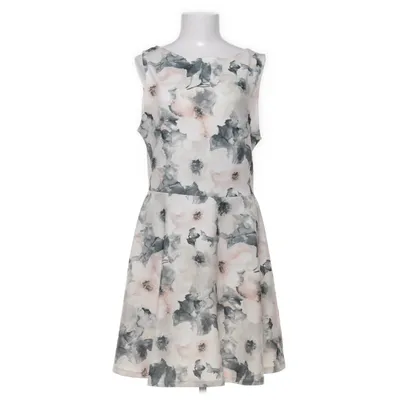 Klänning (Vit, Flerfärgad) från Lefties Elastan, Polyester, Viskos