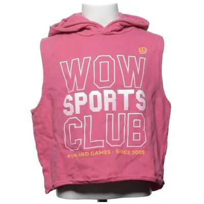 Short sleeve hoodie (Pink) from Wow Cotton
