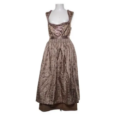 Dirndl (Brown, Beige) from Landhaus Cotton, Polyester