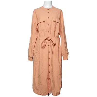 Robe chemise (Orange) de Yesta Polyester, Viscose