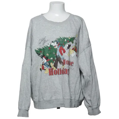 Sweatshirt (Grå, Flerfarvet) fra H&M Bomuld, Polyester