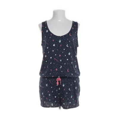Jumpsuit (Blauw, Meerkleurig) Katoen, Polyester