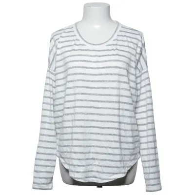 Langærmet t-shirt (Hvid, Grå) fra Rag & Bone Elastan, Polyester, Viscose