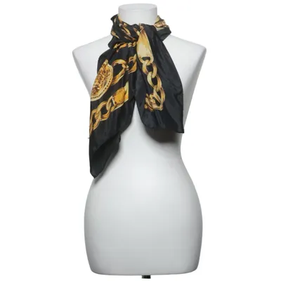 Halsdoek (Zwart, Goud) Zijde