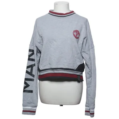 Collegetröja (Grå, Svart, Röd) från Manchester United Bomull, Polyester