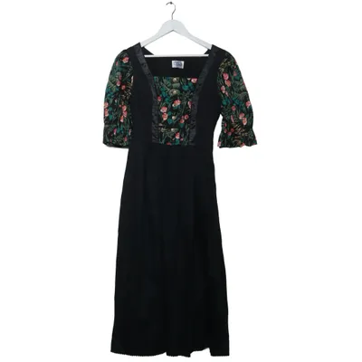 Dirndl (Sort, Flerfarvet) fra Isola Bomuld