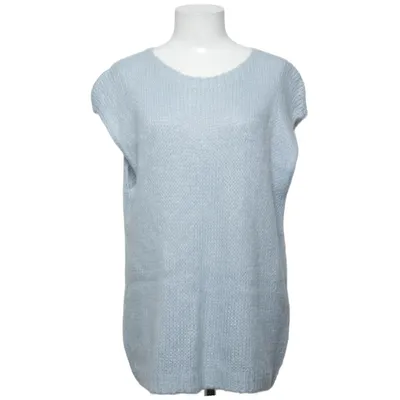 Pull sans manches (Bleu) de Piro Acrylique, Mohair, Polyamide