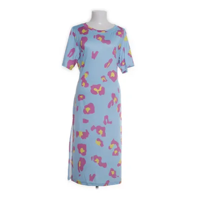 Jurk (Blauw, Meerkleurig) van Chicme Polyester