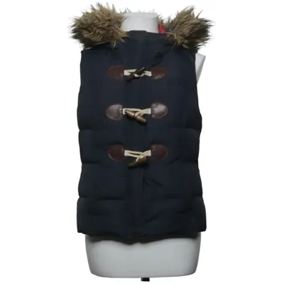 Outdoor vest (Blauw) van Abercrombie & Fitch Imitatiebont, Polyester