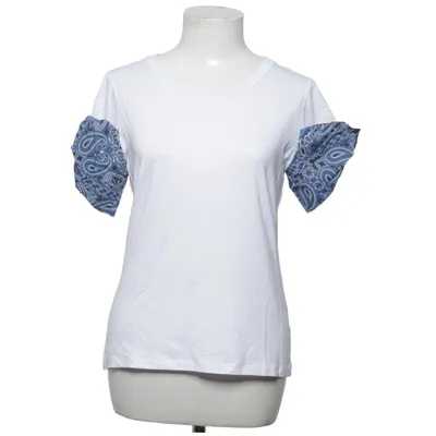 Top (Wit, Meerkleurig) van Sandro Ferrone Katoen, Elastaan, Viscose