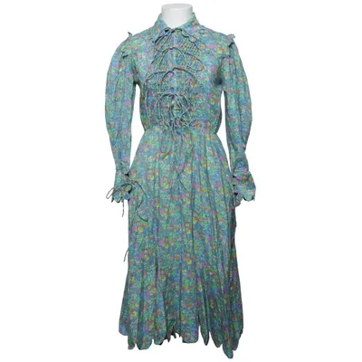 Klänning (Blå, Grön, Gul, Flerfärgad) från Horror Vacui Bomull