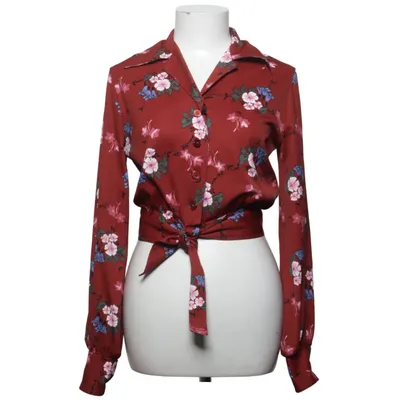 Wrap blouse (Red, Multicolored) from Liljeros