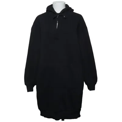 Hood dress (Black) from Norr Cotton, Polyester